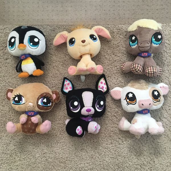 littlest pet shop stuffed toys