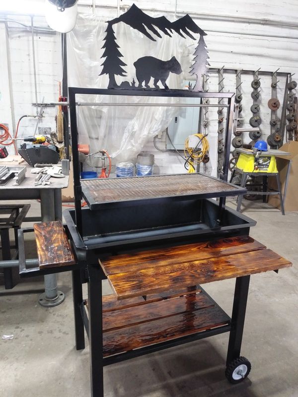 Custom Santa Maria BBQ grill for Sale in Fresno, CA OfferUp