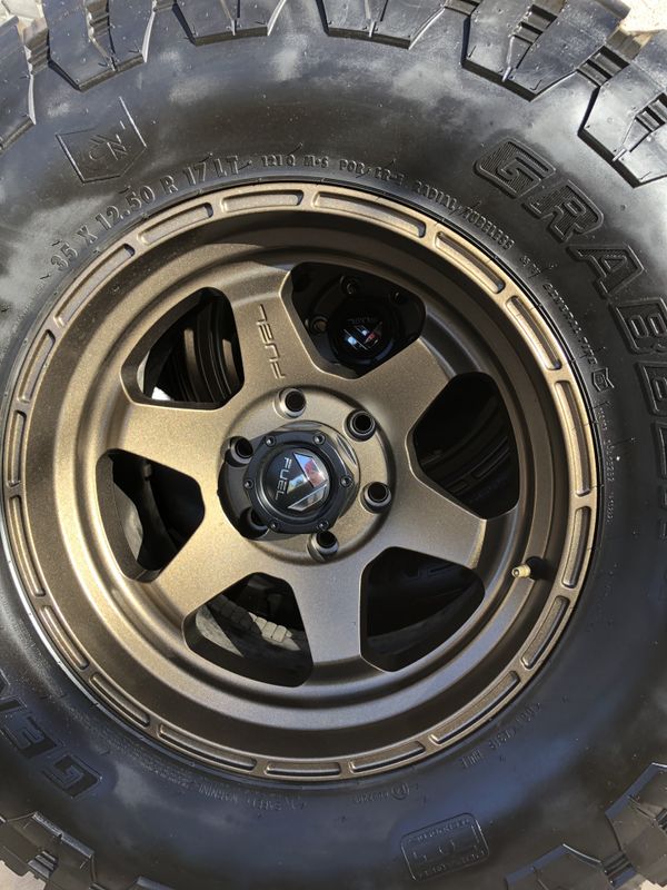 Fuel Bronze Shok wheels on 35x12.5r17 for ford for Sale in Scottsdale
