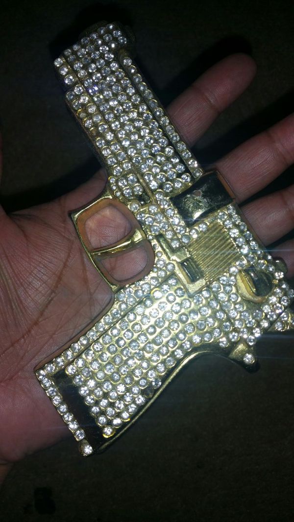 Iced Out Glock Belt Buckle for Sale in Tampa, FL - OfferUp