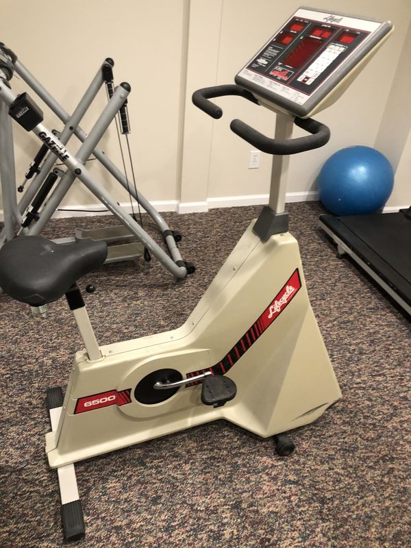 lifecycle 6500 exercise bike