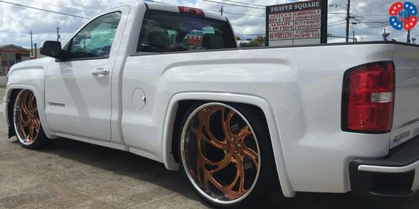 US MAG BILLET 6 LUG WHEELS FOR SILVERADO AND SIERRA for Sale in Houston ...