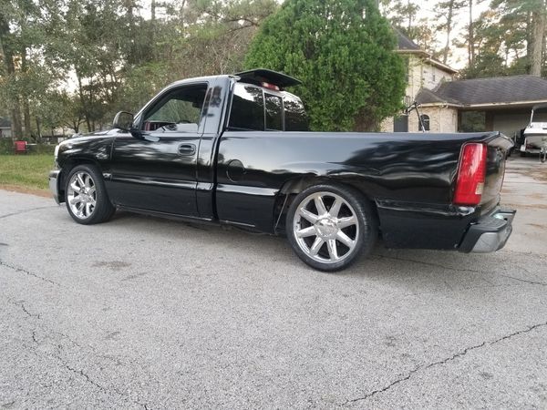 2002 GMC Sierra Single cab dropped lowered for Sale in Humble, TX - OfferUp