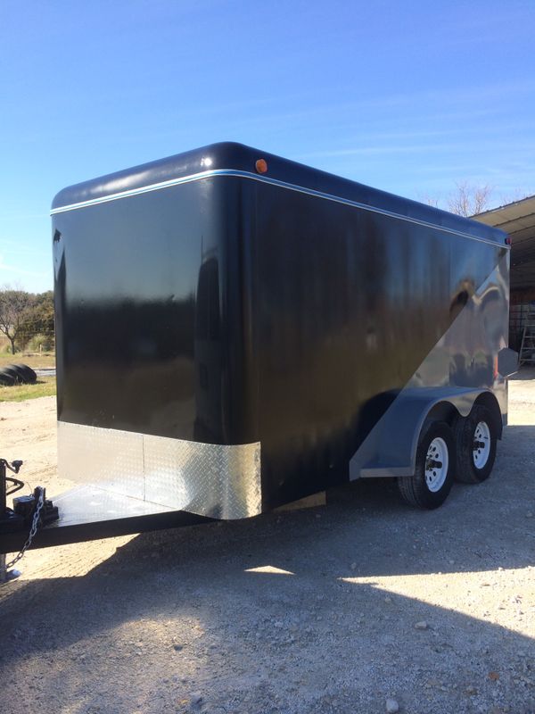 14ft Steel tandem ramp trailer for Sale in Granbury, TX
