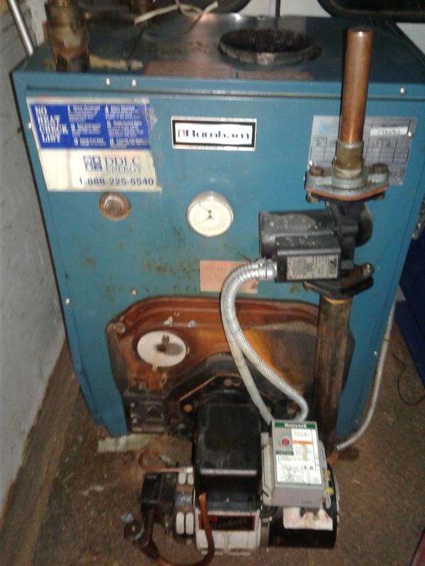 Burnham hot water oil boiler for Sale in Providence, RI OfferUp