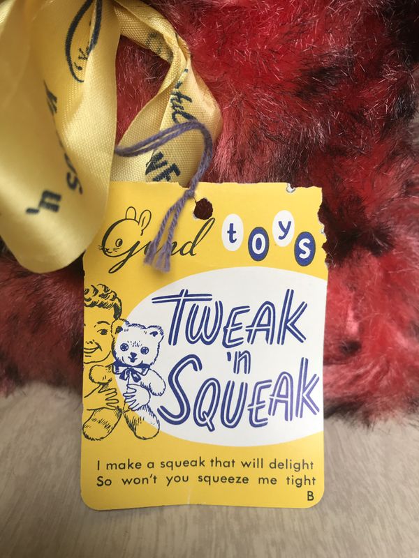 tweak plush toy