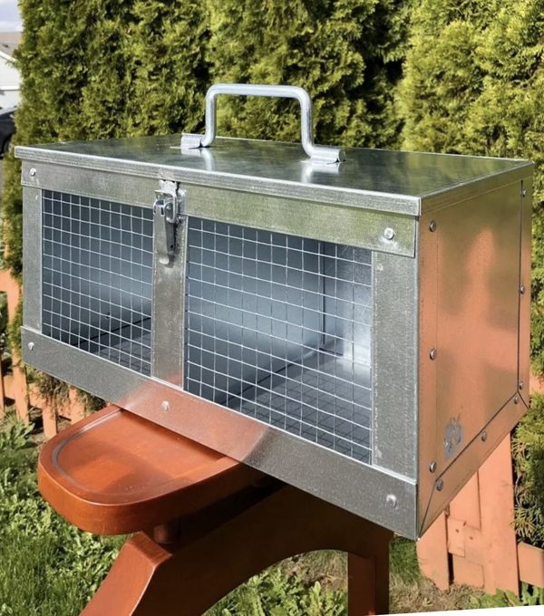 Racing Carrier Pigeon, Small Pets, Birds Transporter Crate CageMade In