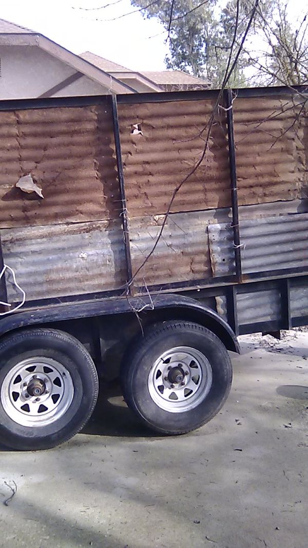 All purpose trailer, double axle. for Sale in Fresno, CA