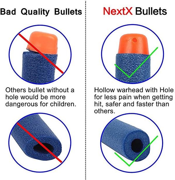 nerf bullets 1000 pack