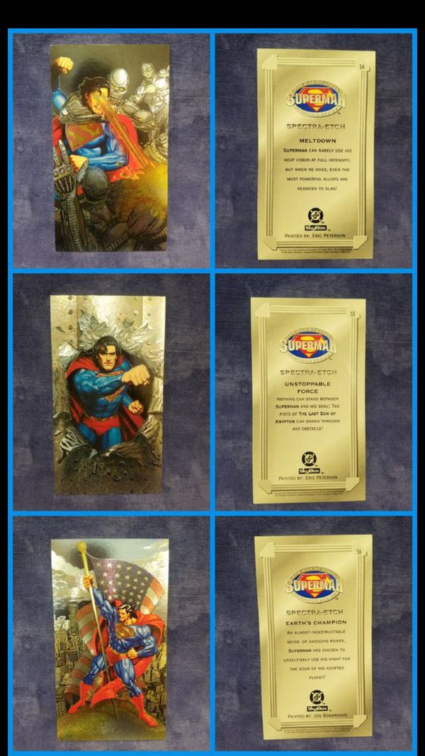 1994 skybox superman cards