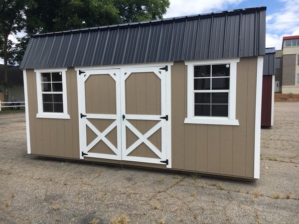 12x16 lofted garden shed for sale in siler city, nc - offerup