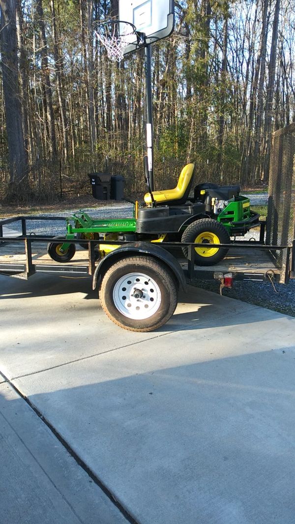 John Deere zero turn mower and trailer for Sale in Rock Hill, SC OfferUp