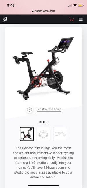 Peloton Bike - Save paying taxes and don’t wait for delivery! for Sale in Renton, WA