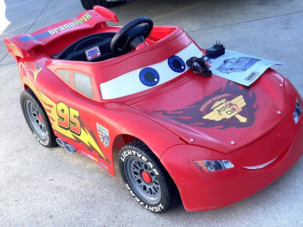 lightning mcqueen ride on 12v