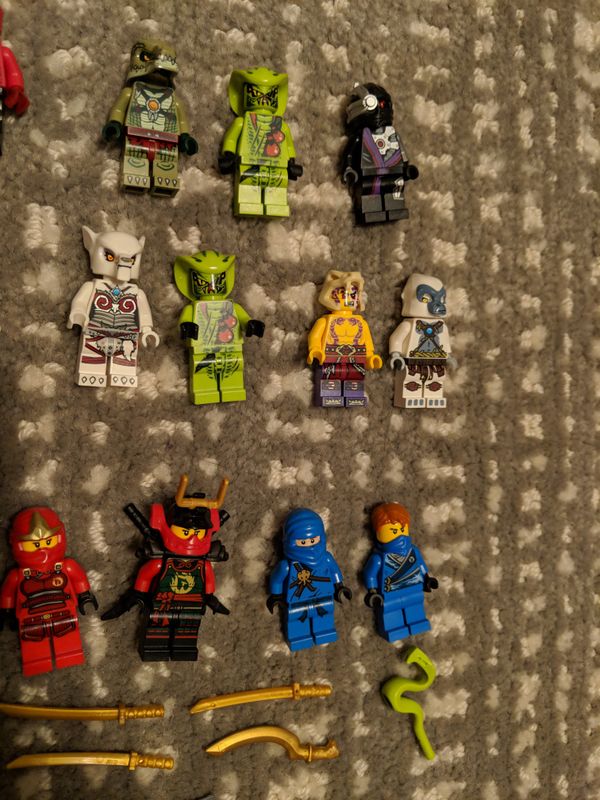 Lego Chima Ninjago minifigures lot for Sale in Houston, TX - OfferUp