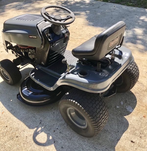 Craftsman Lt1750 Riding Mower at Craftsman Tractor