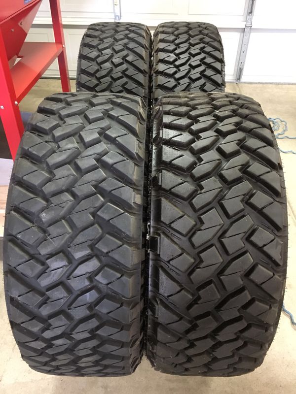35x12 50r20 lt nitto trail grappler m t truck tires and black rhino