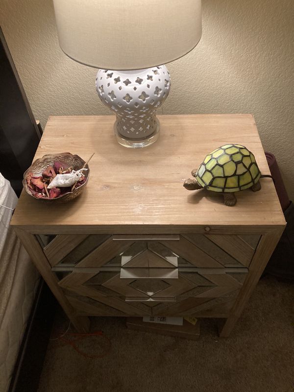 Homegoods night stand wood design for Sale in Seattle, WA OfferUp
