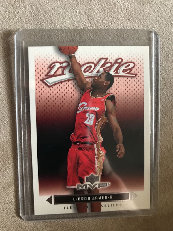 200304 Upper Deck MVP Lebron James Rookie Card 201 for