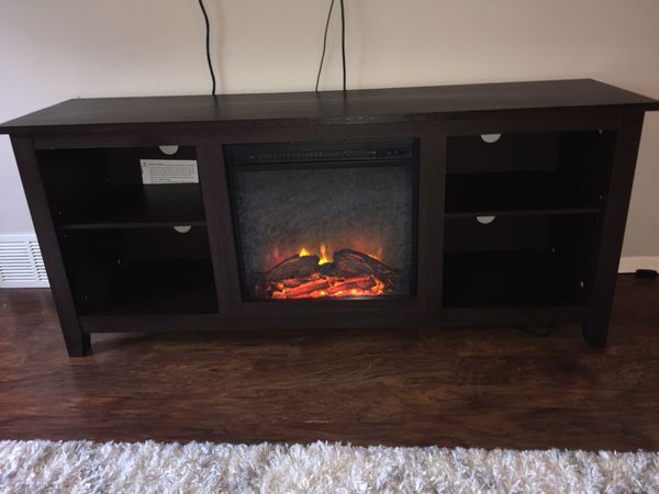 Tv Stand + Electric Fireplace Combo. for Sale in Mentor, OH OfferUp