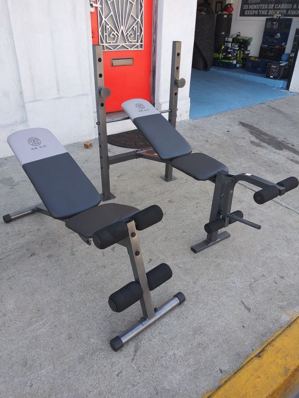 Carzy Price!! Golds Gym xr5.9 Slant xr6.1 Weight Bench Press Strength