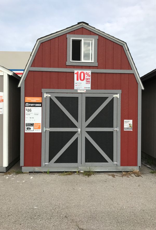 tuff shed tb-700 10 x 16. was $5856.00 now $5271.00 for