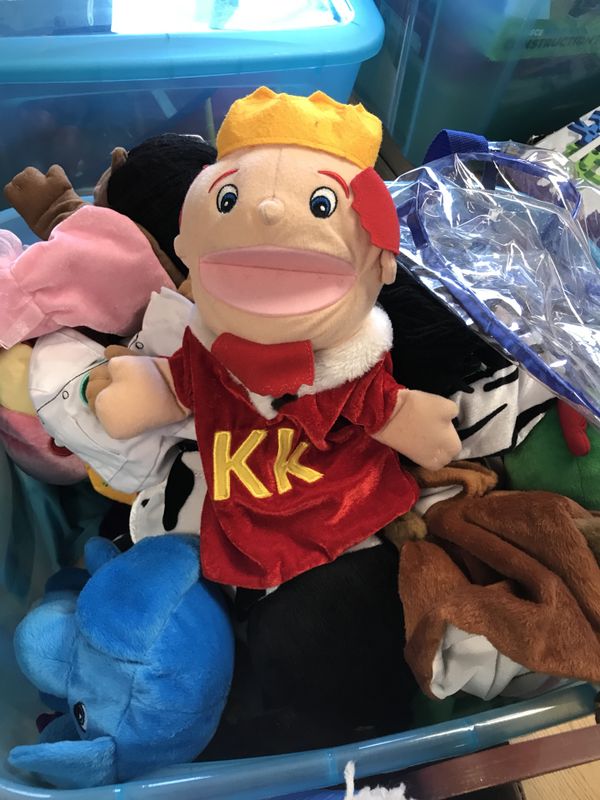 Lakeshore alphabet puppets, full set, clean, great condition, plus