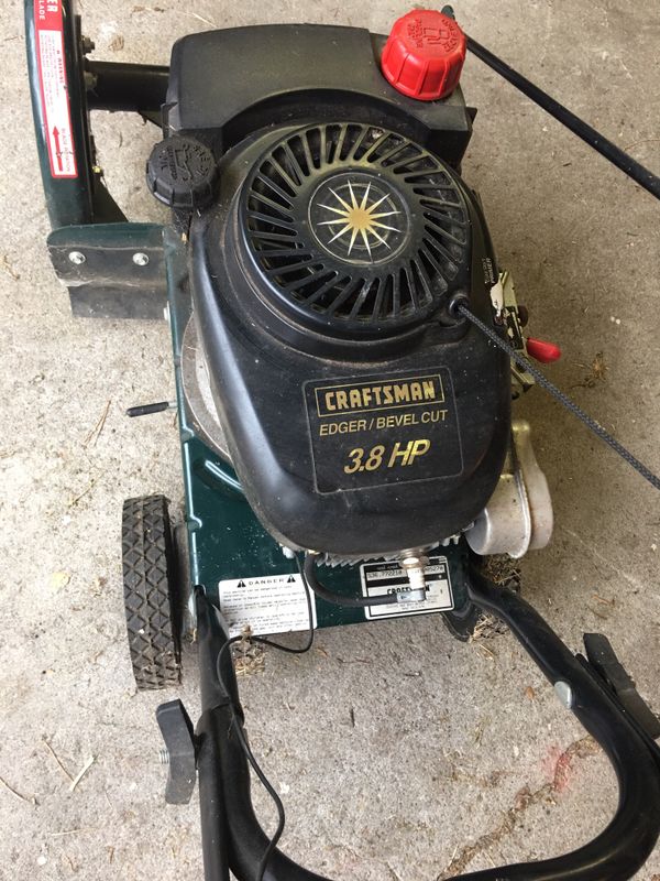 craftsman edger bevel cut 3.8 horsepower 9 inch Model 536.772210 for