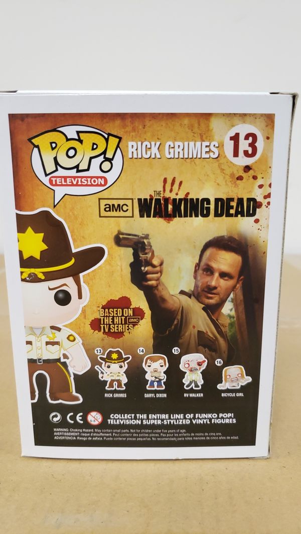 funko pop rick twd