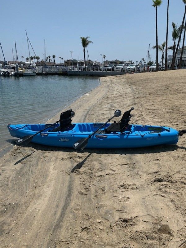 hobie 2 person fishing kayak