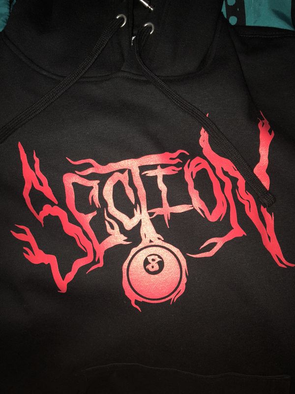 section 8 hoodie with spikes