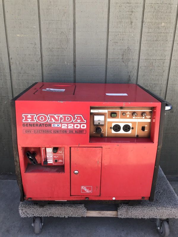 Vintage Honda Generator EX2200 for Sale in Hayward, CA OfferUp
