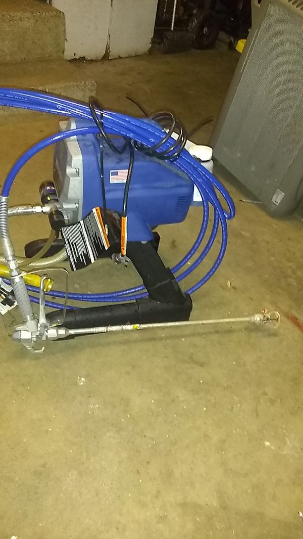 Graco Magnum x5 airless paint sprayer with extension spray tip for Sale