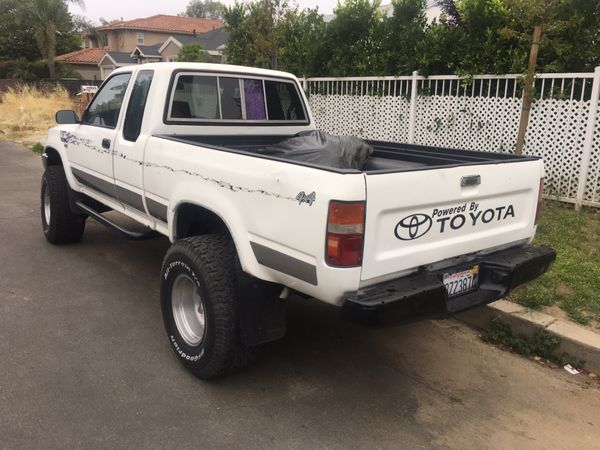 1990 Toyota Pick Up 4x4 6 Cyl Standardstick Shift For Sale In Los