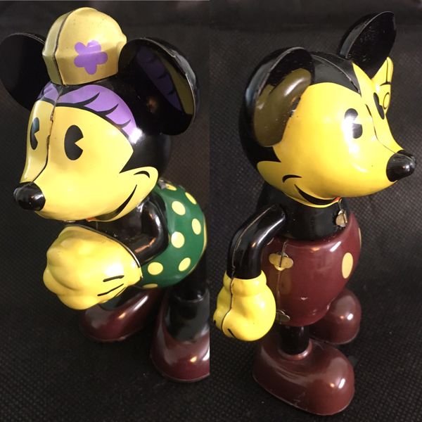 minnie mouse wind up toy