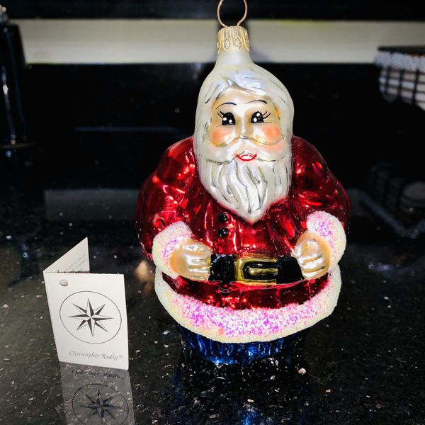 Awesome Christmas Gifts From Chandler Az 2022 Christopher Radko Santa and Mrs Claus Together Forever Ornament for