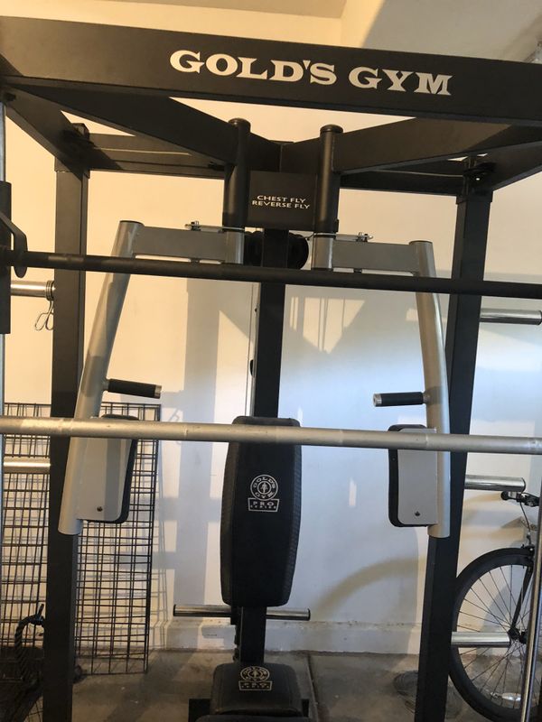 Gold’s Gym Squat rack!!!! for Sale in North Las Vegas, NV OfferUp