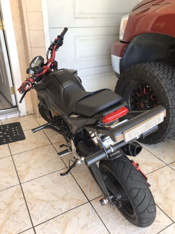 2018 honda grom stunt build trades for single cab truck for Sale in