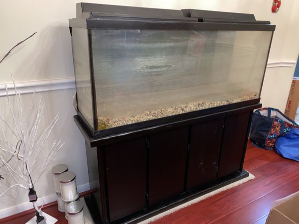 Aquarium and Stand 75 gallon fish & reptile tank for Sale