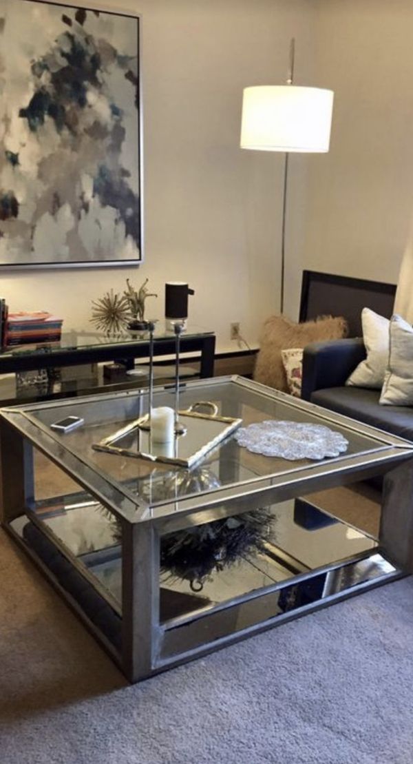ZGallerie mirrored Pascual coffee table for Sale in San Francisco, CA