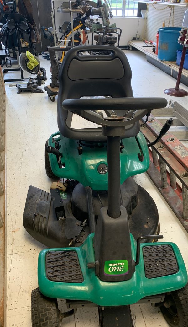 Weed eater one riding lawn mower for Sale in Katy, TX OfferUp