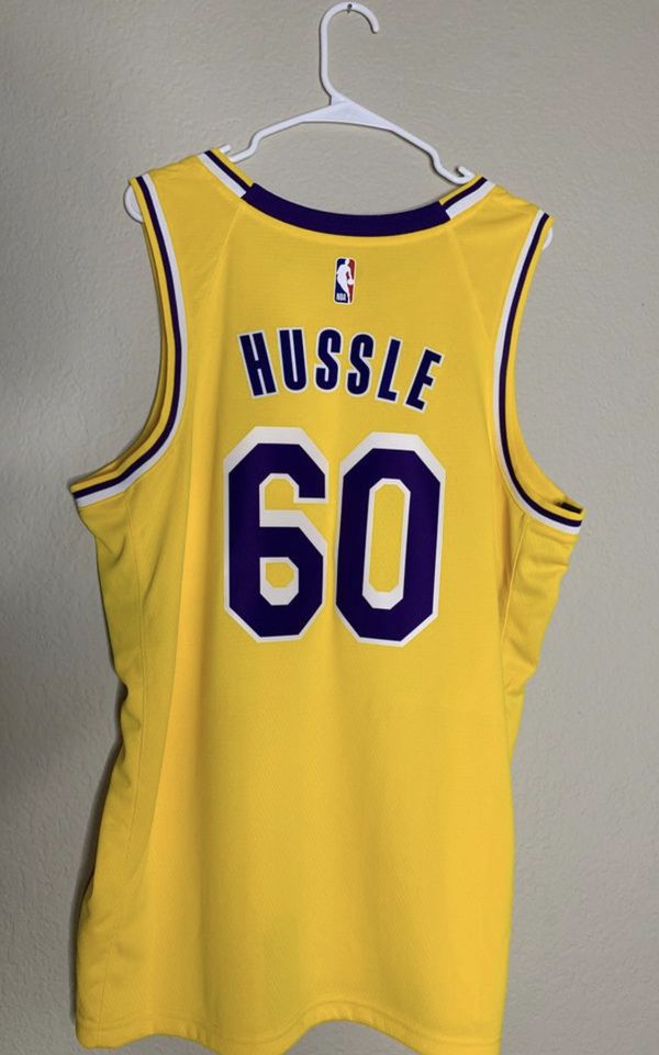 nipsey lakers jersey