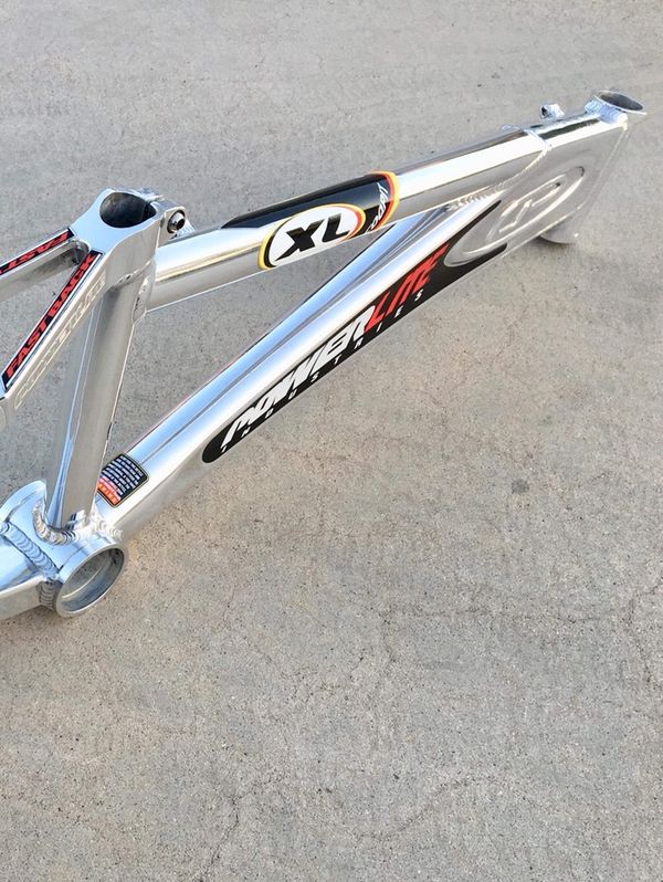 1998 POWERLITE 20” P61 COQPIT XL 6061 ALUMINUM USA MADE BMX FRAME GT