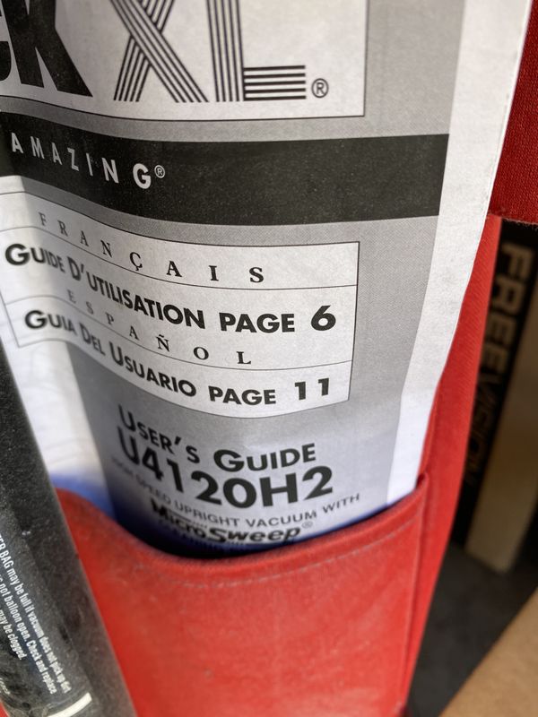 Oreck lightweight upright vacuum cleaner U4120H2 pre owned for Sale in Folsom, CA OfferUp