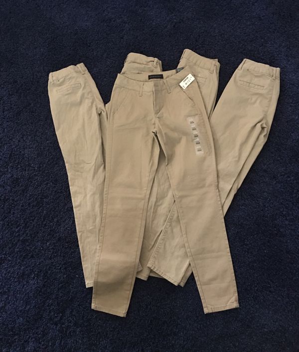 aeropostale khaki joggers