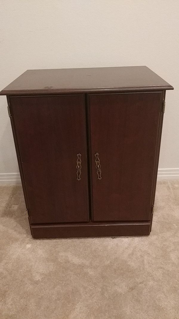 Cherry Wood Printer Stand with Wheels for Sale in Orange, CA OfferUp