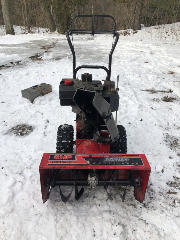 Murray 24” 8hp electric start snowblower for Sale in Hardwick, MA - OfferUp