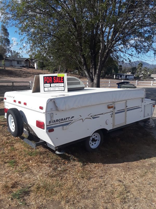 2003 Starcraft pop up tent trailer for Sale in Ramona, CA OfferUp