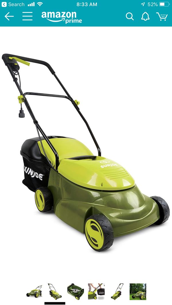 Greenworks battery operated weed eater/edger and a Sun Joe MJ401E
