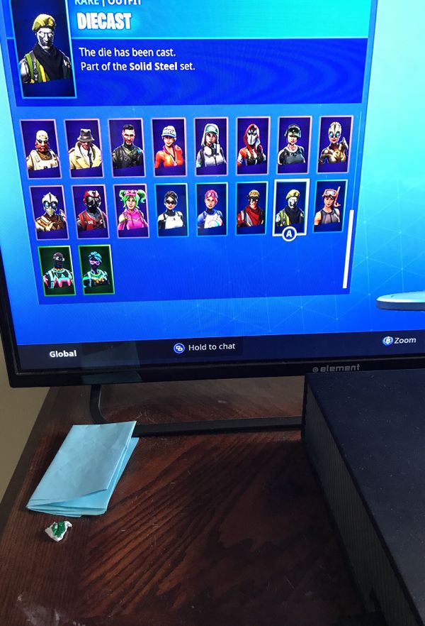 Fortnite account for Xbox one worth 500 or more for Sale in Davenport